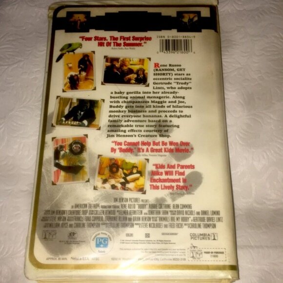 Vintage 1997 Columbia Tristar BUDDY VHS#21600 - Picture 2 of 7